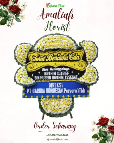 Papan Bunga Duka di Sisarahili Sisambualahe